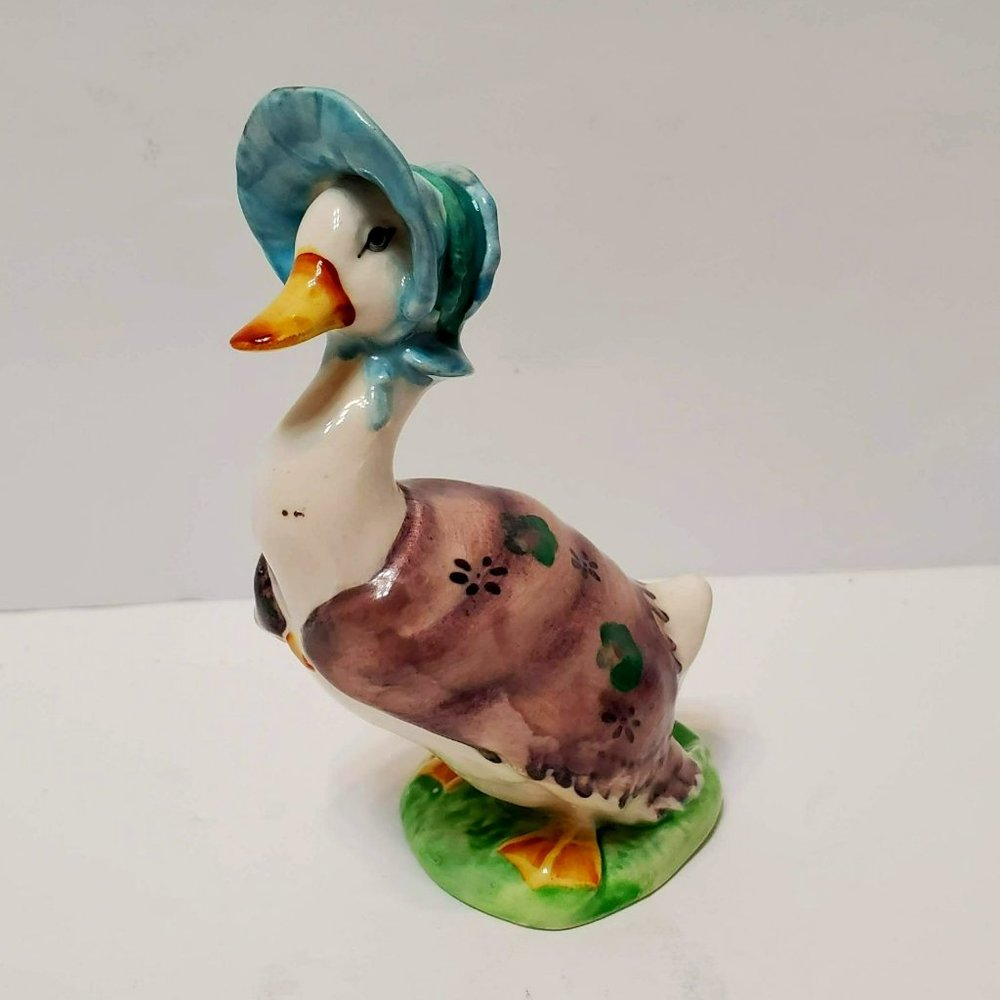 Vintage 1948 Beatrix Potter Jemima Puddleduck Figurine Beswick England, Duck